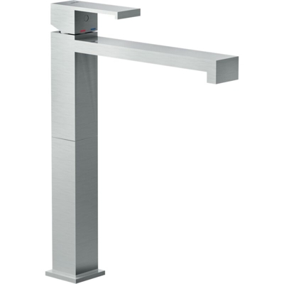 Nobili Rubinetteria Mia 102128/2 Miscelat. Lavabo Alto H.304 Con Scarico Push Inox