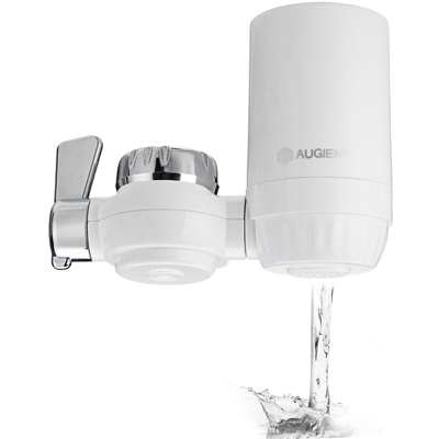 Depuratore del sistema di filtraggio del rubinetto dell'acqua Depuratore d'acqua con filtro in ceramica a carbone attivo a 4 stadi 2.0L / min