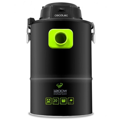 Cecotec Conga PowerAsh 1200 20 L Aspiratore a cilindro Secco 1200 W Senza sacchetto