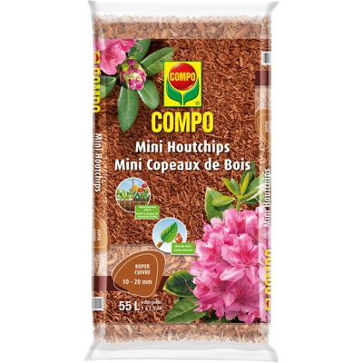 mini trucioli di legno 55L di rame - Compo