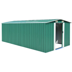 YOUTHUP Capanno da Giardino 257x497x178 cm in Metallo Verde - Verde características