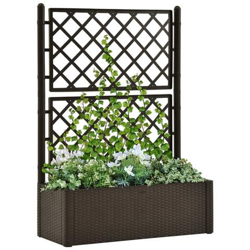 Letto Rialzato Da Giardino Con Graticcio E Irrigazione Moca en oferta