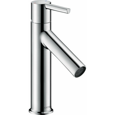 Axor Starck miscelatore monocomando per lavabo 100 con maniglia a leva senza timone di traino, colorazione: cromo - 10003000 - Hansgrohe