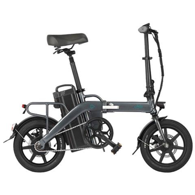 L3 Bicicletta Elettrica Pieghevole Per Ciclomotore City Bike Bici Per Pendolari 48v 350w 23.2ah Batteria Al Litio 14 Pollici Max 25 Km / h 130 Km