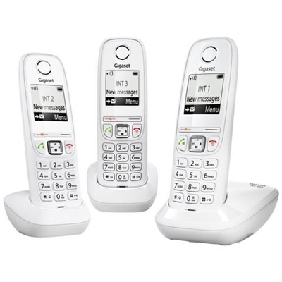 AS405, DECT, Parete, Bianco, AAA, Digitale, 128 x 160 Pixel