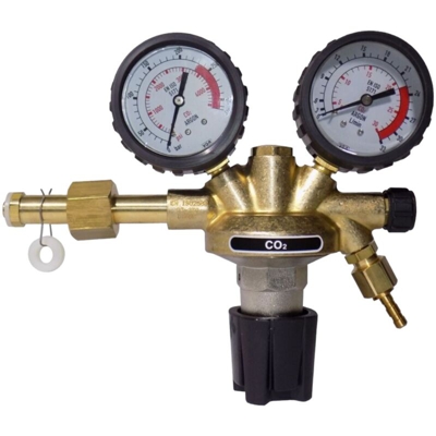 RIDUTTORE DI PRESSIONE ANIDRIDE CARBONICA CO2 ARGON 230 bar SALDATURA MIG TIG