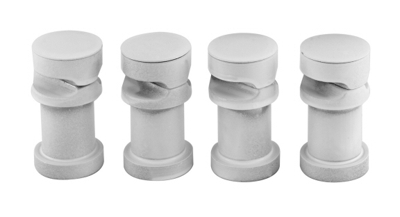 Supporti per Fissaggio Orizzontale di Colore Bianco per Radiatori Revive