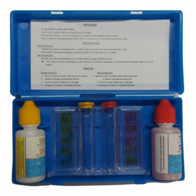 Kit di analisi dell'acqua della piscina - Test dell'acqua della piscina