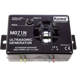 Deterrente per animali nocivi ad ultrasuoni M071N - Kemo en oferta