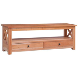 Mobile Porta Tv 120x30x40 Cm In Legno Massello Di Mogano en oferta