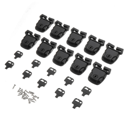 Augienb - Kit clip di chiusura a scatto per coperchio rotto per vasca idromassaggio da 10 pezzi con chiave e hardware con vite precio