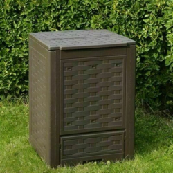 Contenitore Compostiera Rattan Brown 60X60Xh80 Lt300 características