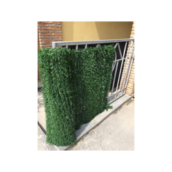 Siepe Artificiale Abete in Kit di 2 Pezzi. Ciascuna Spalliera Sintetica Misura cm 300 x H 100. In Omaggio 24 Fascette di Plastica di Colore Verde per en oferta