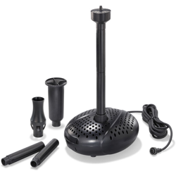 Pompa solare di ricambio 12-18V. Pompa solare per stagno da giardino, portata 2500l/h, esotec 101997 en oferta