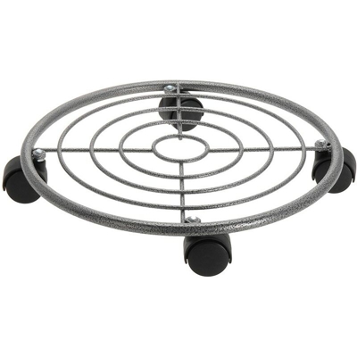 Base di 4 ruote metalliche 35x6,5cm