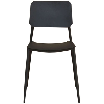 Poltrona Sedia In Metallo Impilabile In Ferro Per Esterno Giardino, Portico, Ristorante, Gelateria Bar Hotel Albergo Colore Grigio scuro