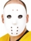 Maschera da hockey in plastica adulto
