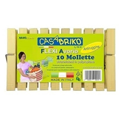 Flexi 10 Mollette Avorio