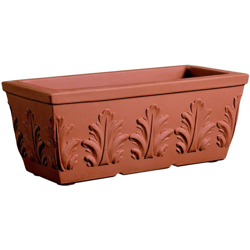 Cassetta Resina con Foglie cm. 70 Terracotta precio