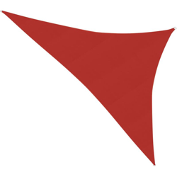 Vela Parasole 160 g/m2 Rossa 3x4x5 m in HDPE - Rosso - Youthup precio