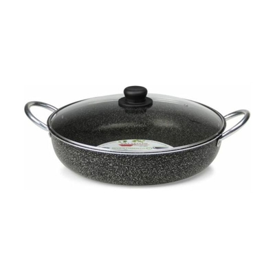 Big Strong Tegame 2 Manici con Coperchio 32cm - Valsecchi