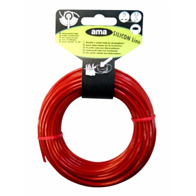 Filo di nylon a sezione tonda Linea Silicon Line ø 2,4 mm - 15 mt