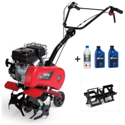 Motozappa Italian Power RG1.5-40 con trasmissione a cinghia fresa da 40 cm con benzina e olio