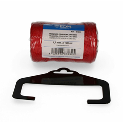 Bobina intrecciata in polipropilene 8842 100mts rosso EDM 87832 características