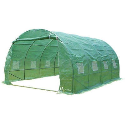 Serra da Giardino Tunnel, Serra per Orto, Piante Verde e Frutto, 4x3x2m 12m² - Vounot