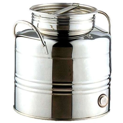 Fusto Acciaio Inox 30 l basso