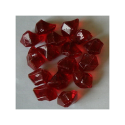 Chemin'arte - set di pietre decorative rosse per camini elettrici - 018 - cheminarte precio