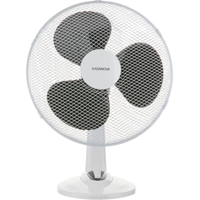 Ventilatore da tavolo 3 Velocità 45 W bianco