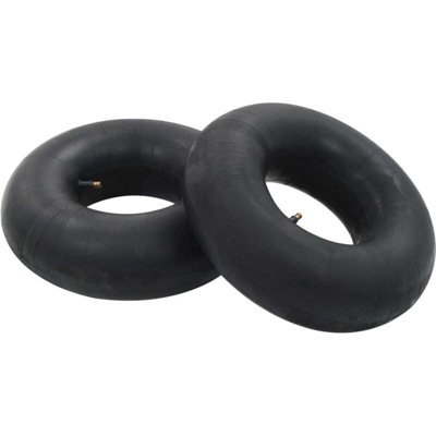 Camere d'Aria per Carriola 2 pz 15x6.00-6 Gomma - Nero - Vidaxl