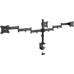 Supporto TV da tavolo VESA 100 per 3 monitor en oferta