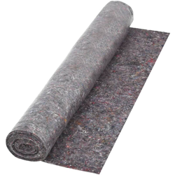 vidaXL Telo Protettivo per Pittori Antiscivolo 50 m 180 g/m² Grigio - Grigio precio