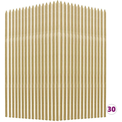 Paletti Supporto Piante 30 pz 2,8x2,8x150 cm in Pino Impregnato - Verde - Youthup precio