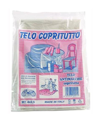 Teli Copritutto Polietilene Ld-10My Mt. 5X4 características