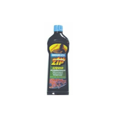Liquido Accendifuoco Rapido Lt1 Per Barbecue Stufe E Camini - Zip