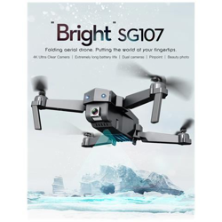 Sg107 Mini Drone Con 4k Hd Wifi 1080p Fpv Fotocamera 2.4ghz Quadcopter Flusso Ottico Quadrocopter Fotocamera Giocattoli Vs E58 E68 | elicotteri Rc en oferta