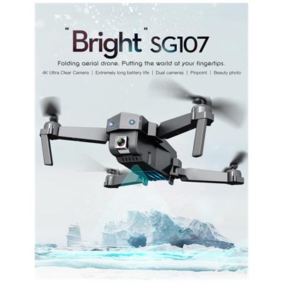 Sg107 Mini Drone Con 4k Hd Wifi 1080p Fpv Fotocamera 2.4ghz Quadcopter Flusso Ottico Quadrocopter Fotocamera Giocattoli Vs E58 E68 | elicotteri Rc