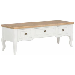 Mobile Porta Tv Bianco 100x35x35 Cm In Legno en oferta