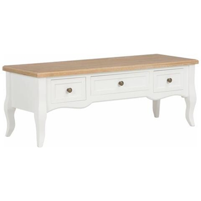 Mobile Porta Tv Bianco 100x35x35 Cm In Legno