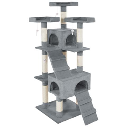 Albero Tiragraffi Per Gatti Barney - Grigio en oferta
