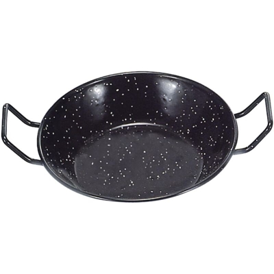 Tegame Fonda Cm.26 2 Man. Acc.Carb.Smaltato