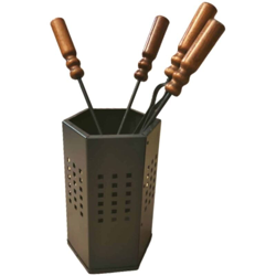 Set da Camino o Stufa Cubo 18x50 cm - Kekai precio