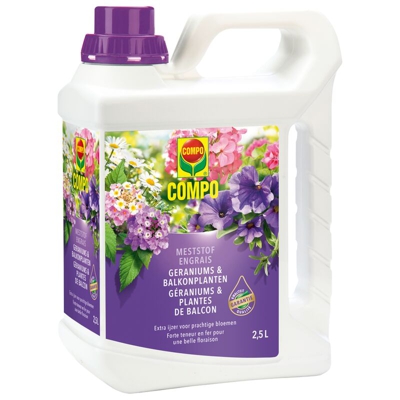 fertilizzante liquido Gerani e balcone piante 2.5L - Compo