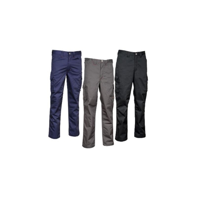 Espinar pantalone da lavoro Nero taglia L per autunno inverno in cotone e poliestere Nero L - Cofra