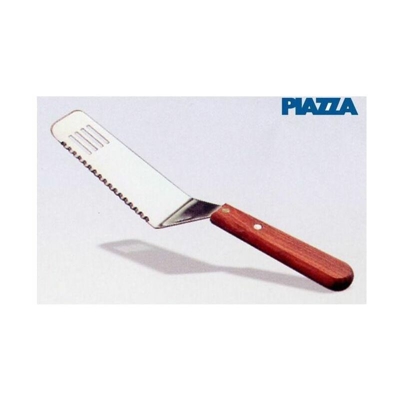 Coltello da Torta a Servire Inox Manico in Legno - Piazza