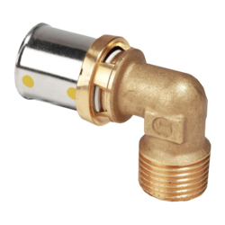 Raccordo curvo 90° filettato maschio 1' x (32 x 3) RM127Y259 - Giacomini en oferta