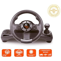 PS4 VOLANTE PEDALIERA DRIVE PRO SPORT PS4 / PS3 / PC características